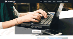 Desktop Screenshot of formattotelhas.com.br