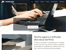 Tablet Screenshot of formattotelhas.com.br